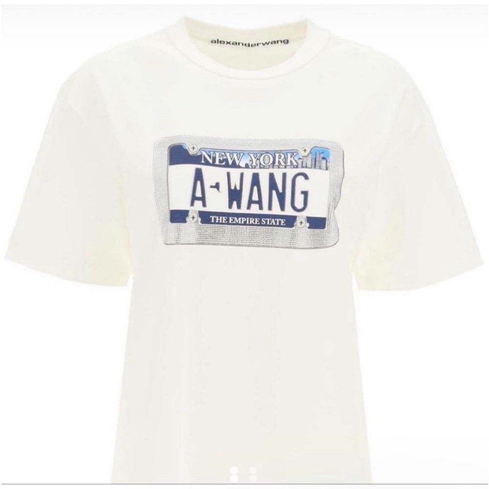 Alexander wang license plate shirt #alexanderwang #alexanderwangshirt